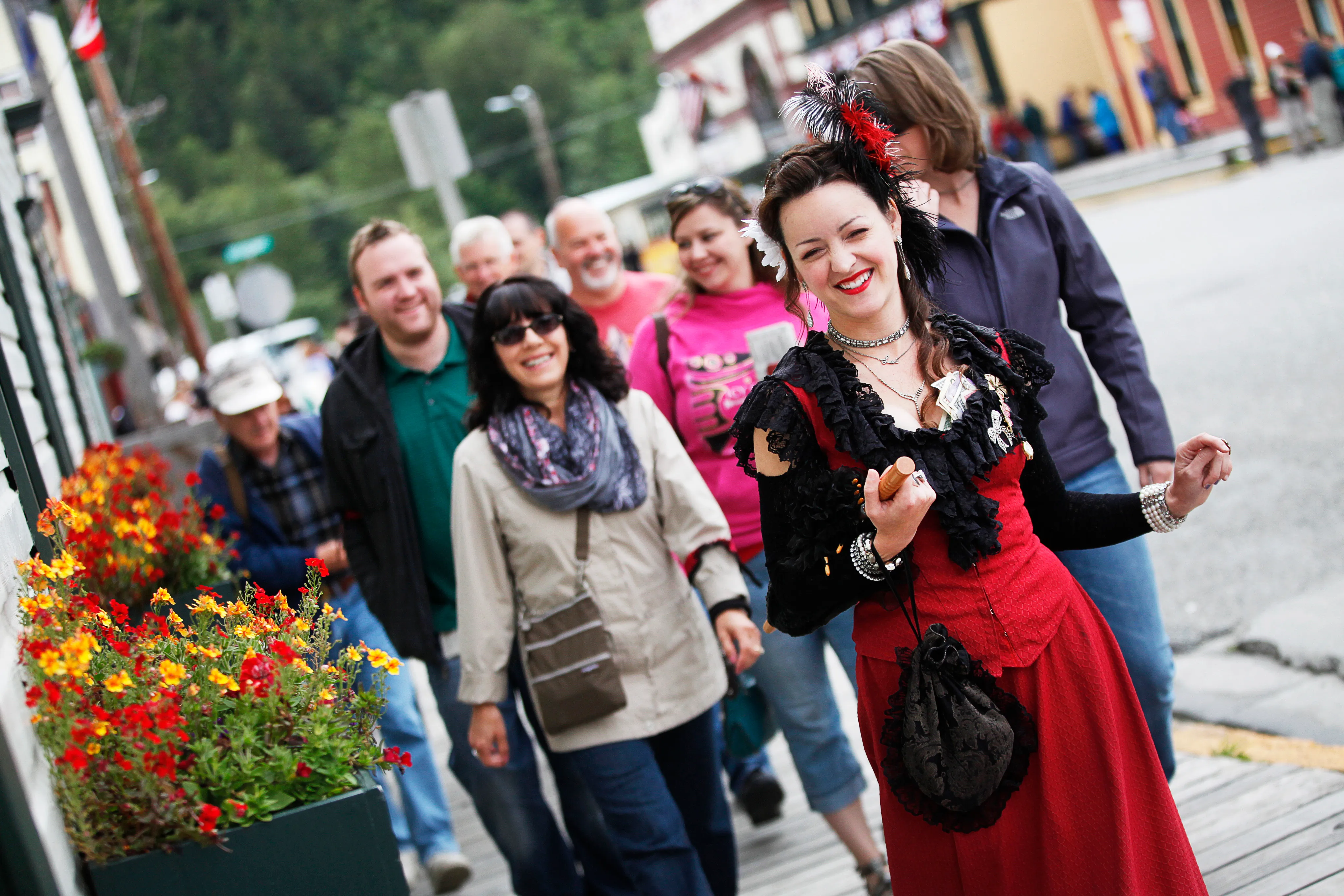 Walking tour of historic Skagway